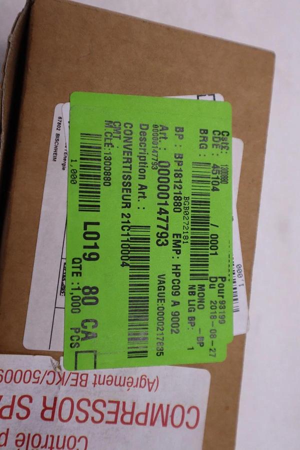 Used NEW Ateliers Francois AF 21C110004 Convertisseur Press Pressure Sensor #H738A