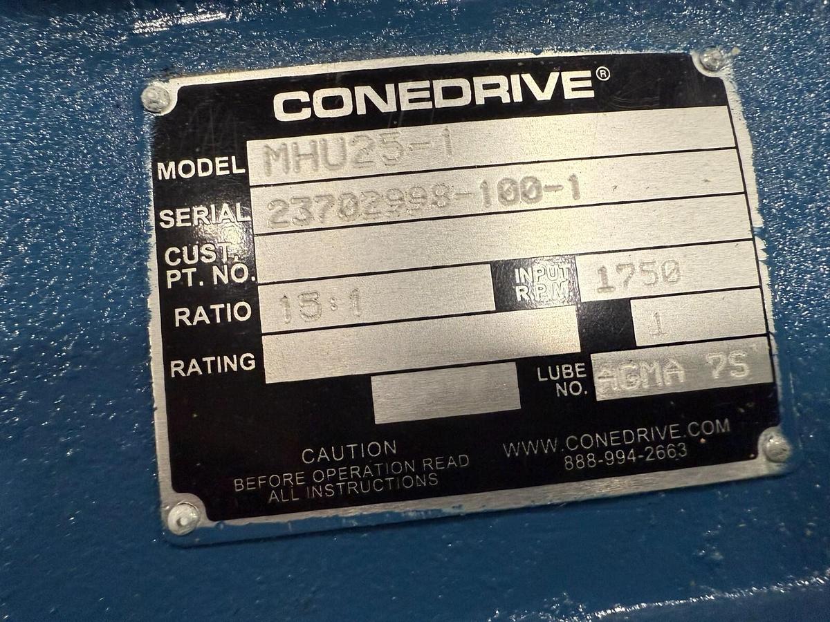 Used Textron MHU25-1 CONEDRIVE NEW UNIT HP-61