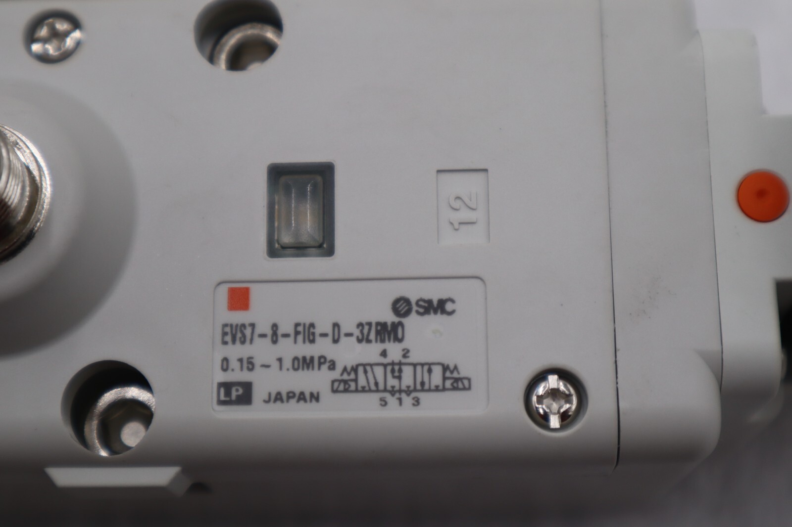 Used NEW SMC EVS7-8-FIG-D-3ZRM0 Valve 9 AVAILABLE STOCK S-390