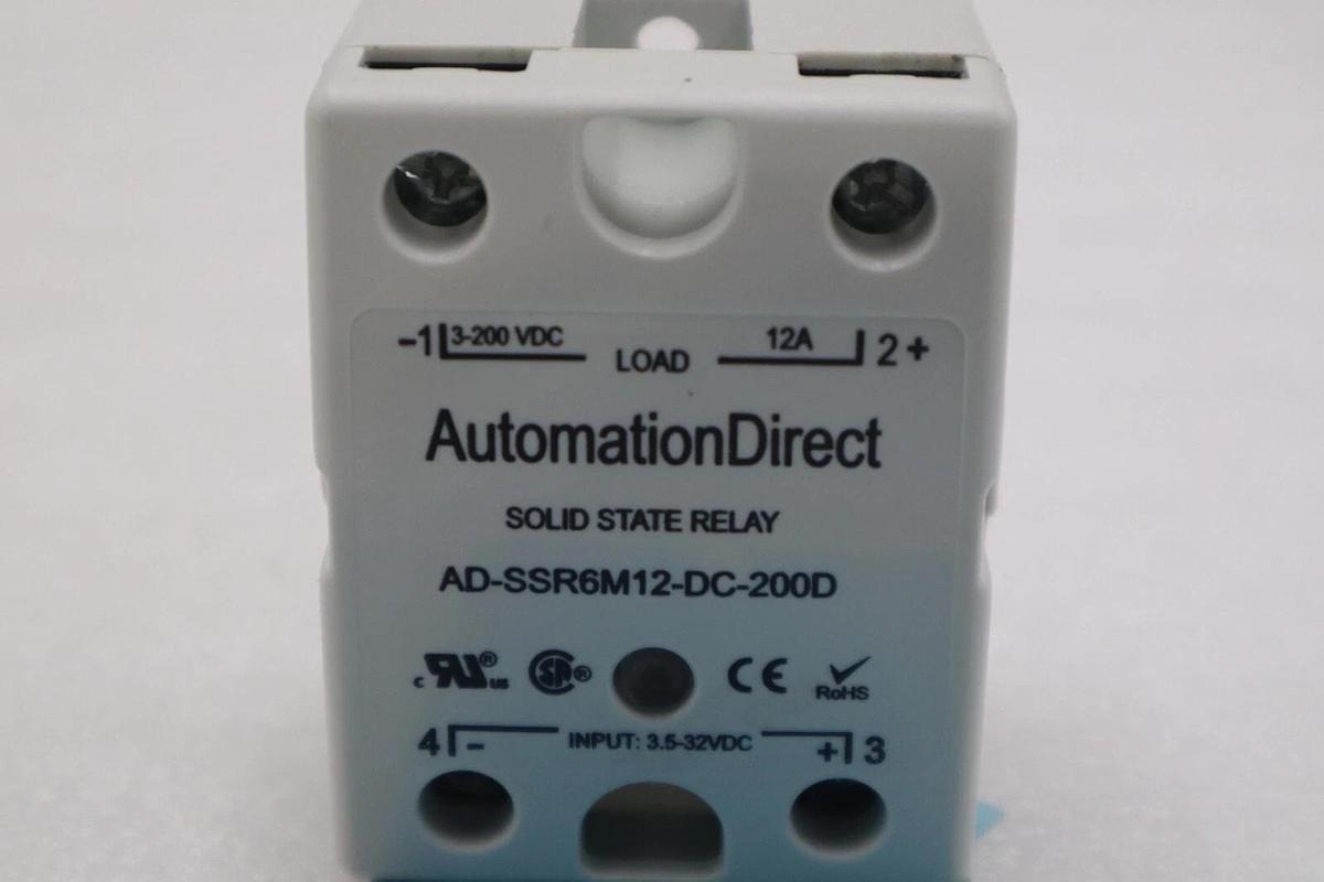 New Automation Direct AD-SSR6M12-DC-200D  Solid State Relay STOCK G935A