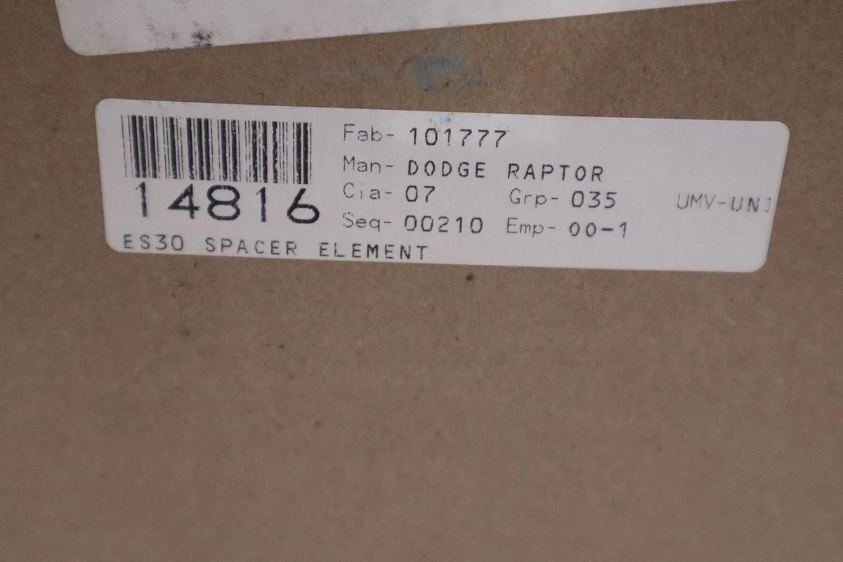 Used DODGE 101777 RAPTOR ES30 SPACER ELEMENT - NEW UNIT - STOCK GF929