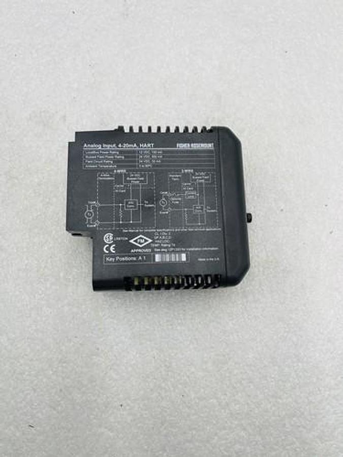 Used EMERSON DELTAV KJ3002X1-BA1 AI 8 CHANNEL 4-20MA HART CARD #K-2625