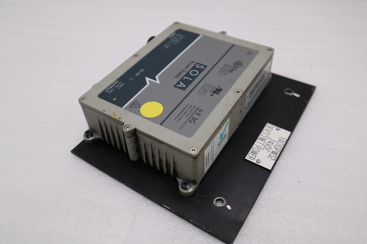 Used LOT OF 2 - SOLA SCP 100S24X-DVN POWER SUPPLY 50/60/400HZ STOCK H1714