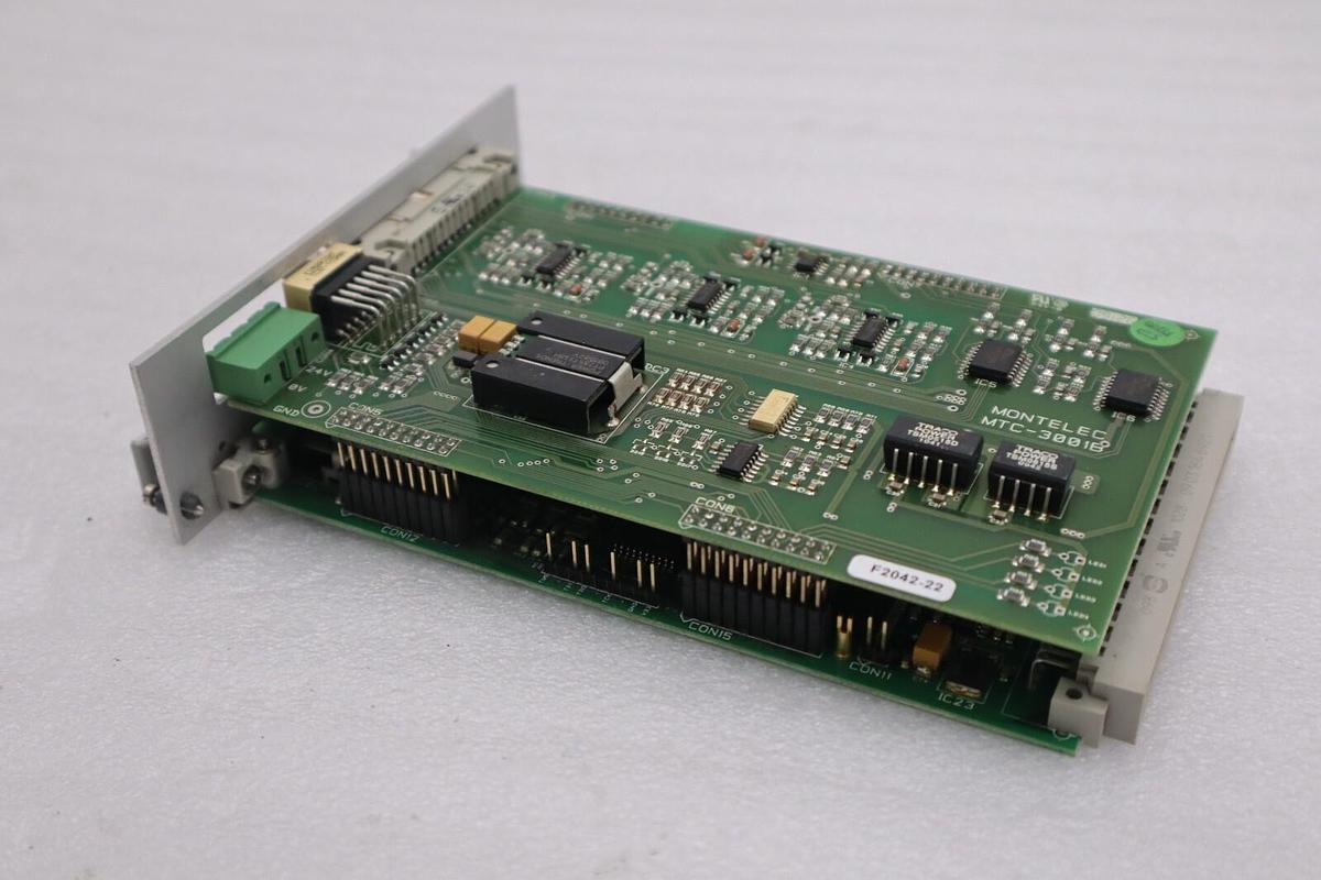 Used PASABAN MONTELEC MTC3001-DC DRIVE CONTROL PLC #3980-A