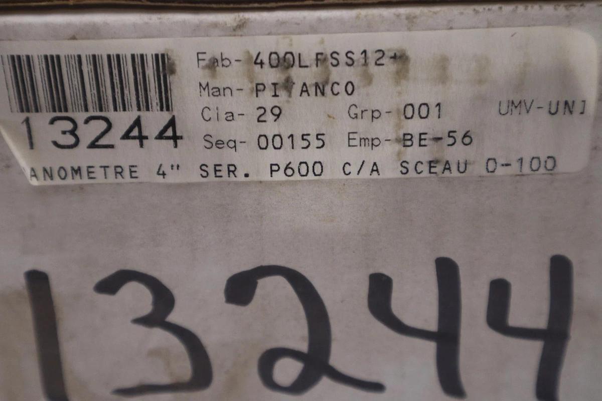 Used PITANCO PRECISION 400LFSS12 TYPE 42MW - STOCK SGF126