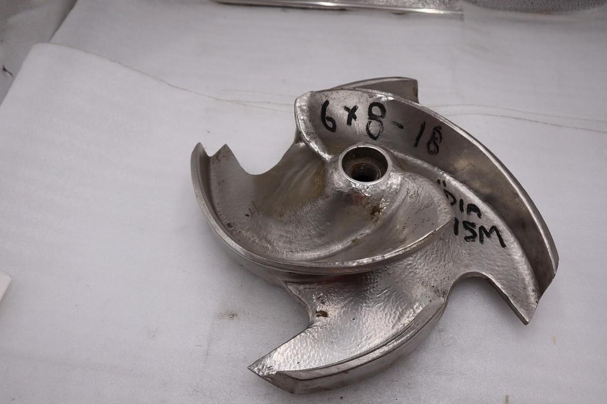 Used Goulds 3175M 6x8-18 Paperstock Impeller 56265 / 00721 STOCK GF-992A