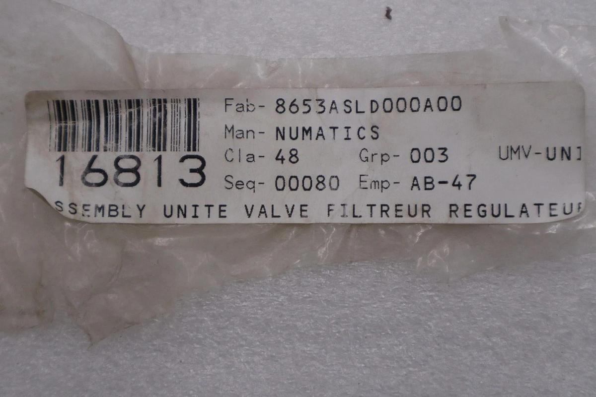 Used SET OF 4 - ASCO 8653AL0M40A0000 1/2" Pneumatic Lubricator – STOCK GF999