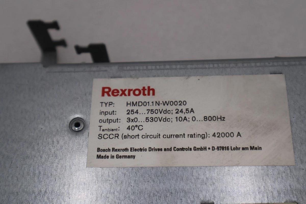 Used Rexroth HMD01.1N-W0020/ R911305062 Double Servo Drive 42000A STOCK 4502