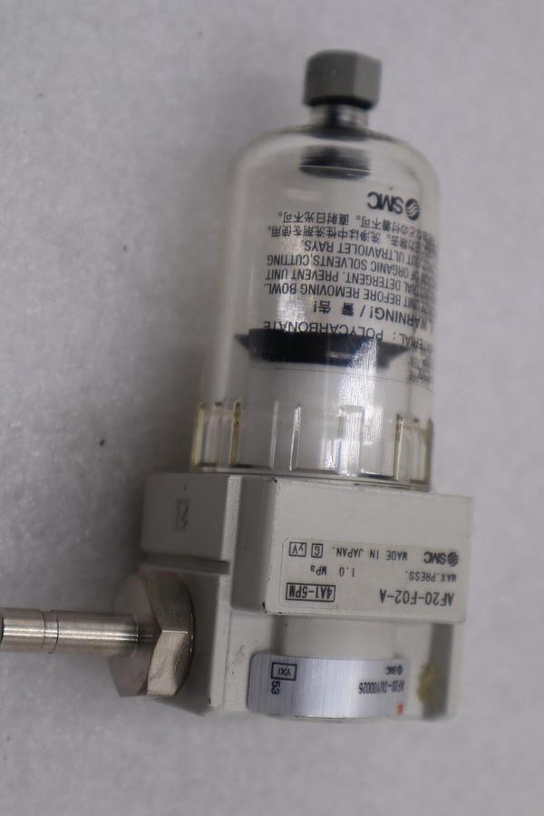 Used SMC AF20-F02-A FILTER STOCK #K-3811