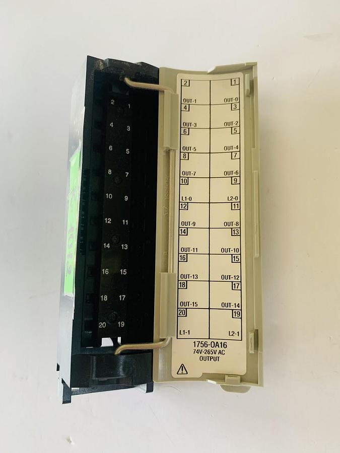 Used AB - TBNH SER A ControlLogix Terminal Block Plug And Standard Cover #K-1012