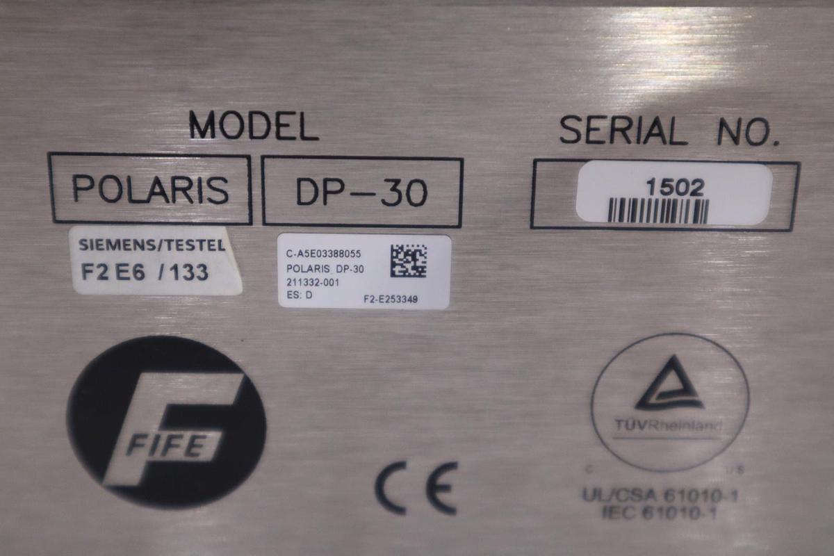 Used MAXCESS DP-30 FIFE POLARIS WEB GUIDE CONTROLLER - STOCK H1783