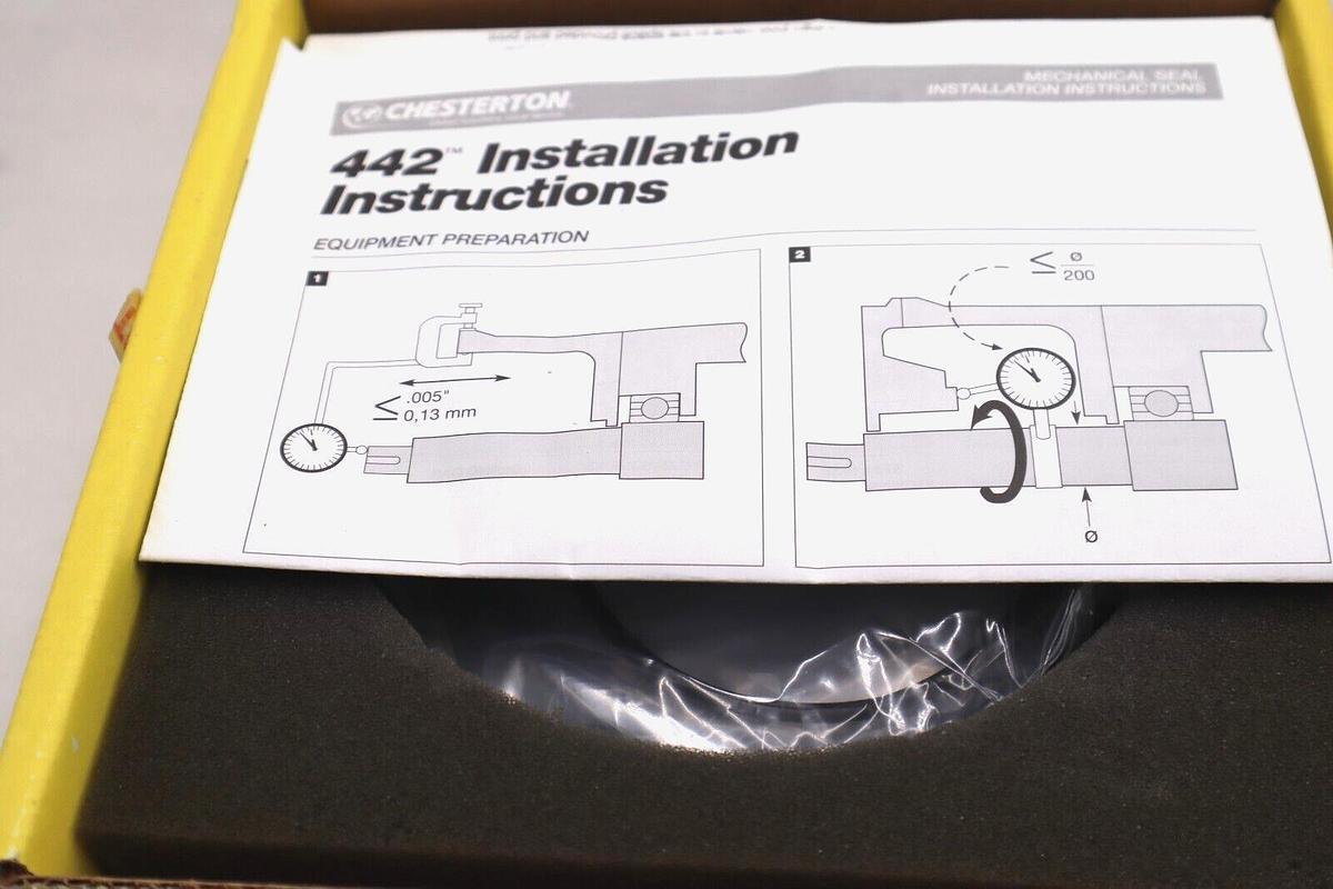 NEW CHESTERTON 442 SPARE PART KIT 85M MFD 2016 STOCK #1970