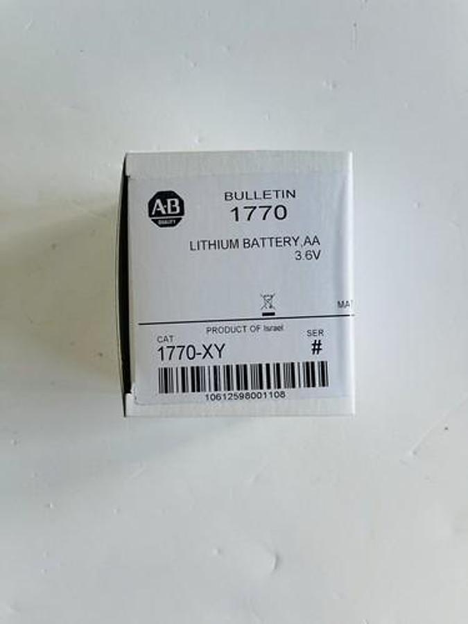Used ALLEN BRADLEY 1770-XY 3.6V NSMP #K-911/956/958/959
