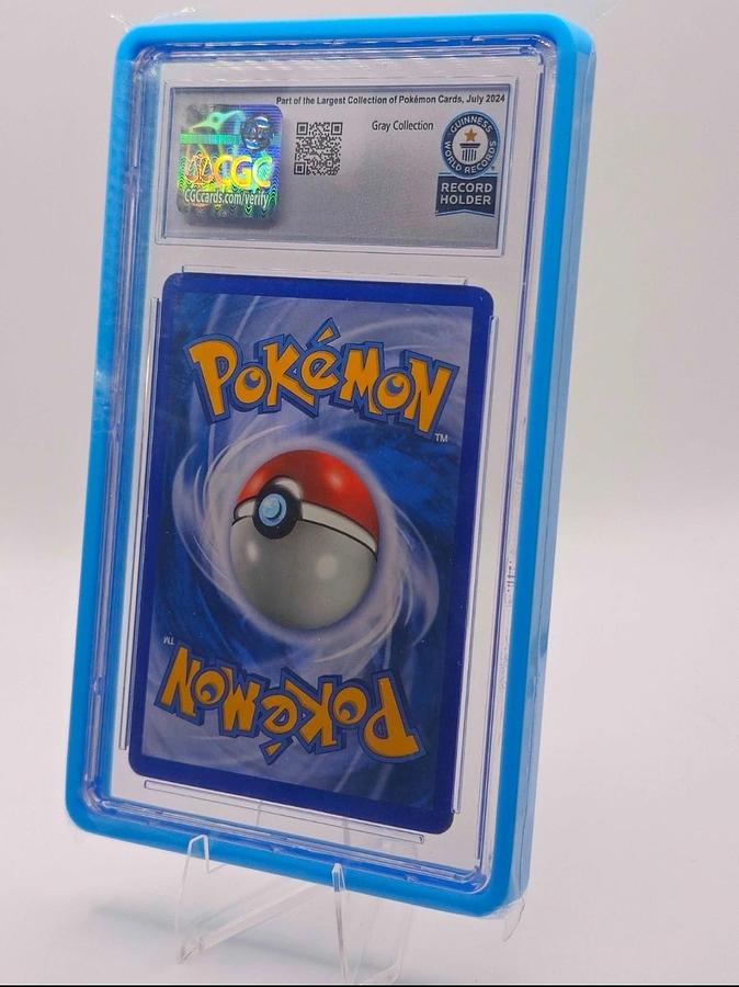Used Mew [Gold Star] Pokemon 2006 EX Dragon Frontiers 101/101 Holo World Record CGC