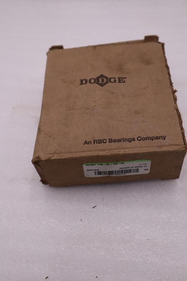 Dodge 051991 F4B-SC-108-NL / F4BSC108NL - NEW IN BOX - STOCK H1341