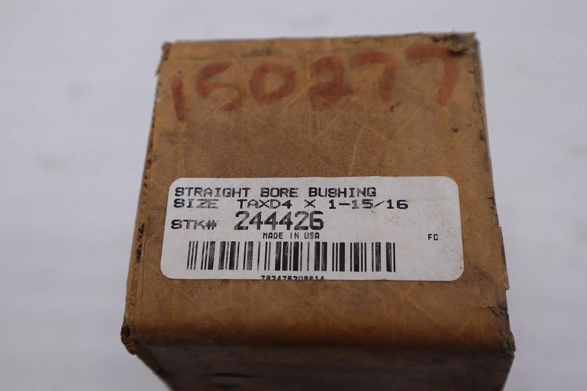 NEW OPEN BOX DODGE 244426 TAXD4 X 1-15/16 STRAIGHT BORE BUSHING STOCK B-1711