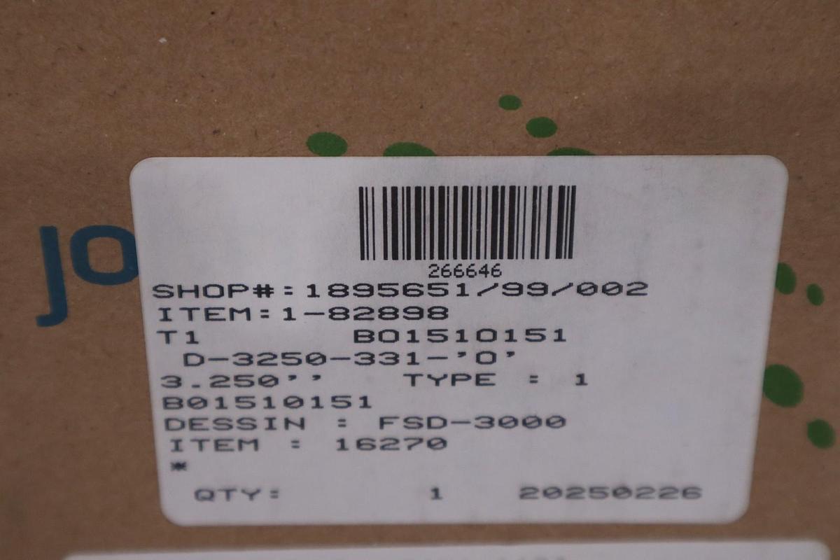 John Crane FSD-3000/ D-3250-331-'0' 3.250" TYPE 1 Spring Seal Assembly #GF907