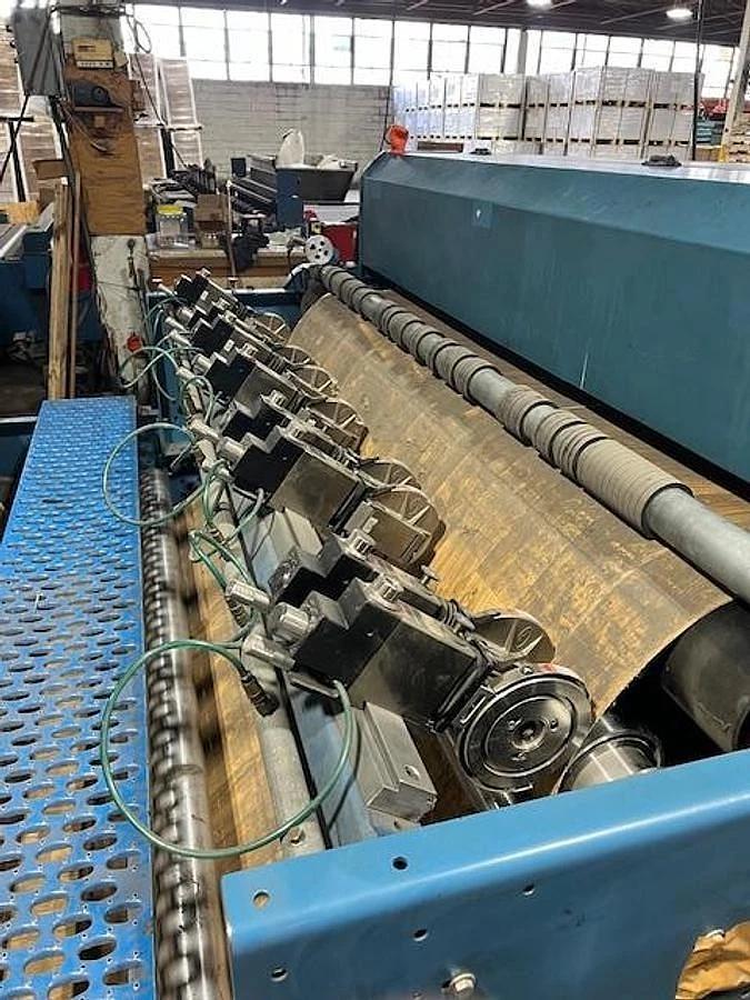 Used 84" ROSENTHAL DOWN-CUT SHEETER WITH SLITTING AND PUNCHING WM-7-HHDUBSHTCIPH-12