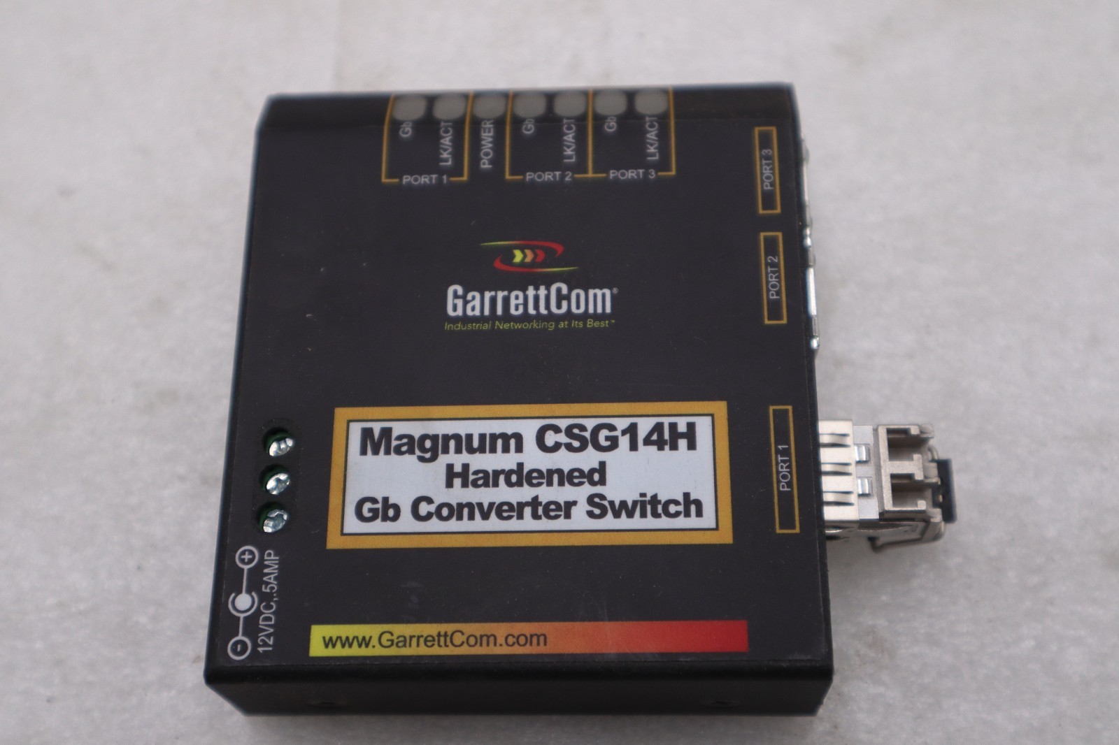 GarrettCom Magnum CSG14H-SFP-HD Hardened Edge Switch - STOCK GF184A