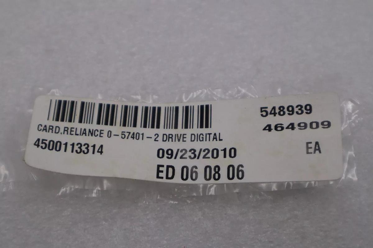 Refurbished Reliance Electric O-57401-C / 57401 Drive Digital I/O Module STOCK G109A