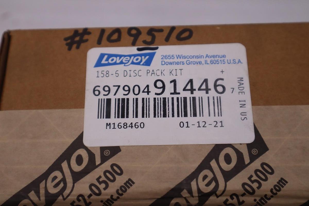 LOVEJOY - 69790491446 - 158-6 Disc Pack Kit - STOCK GF600A