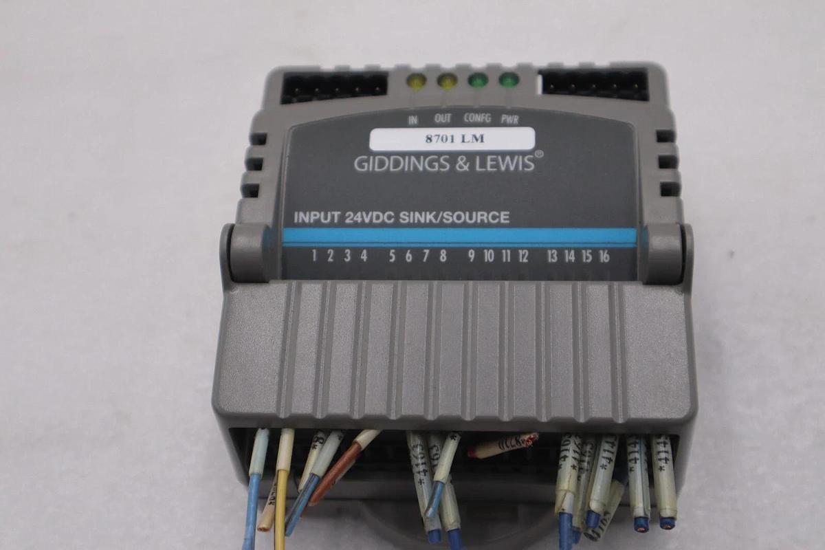 Used Giddings & Lewis M.1300.7372 R1 Input Module 24VDC SINK/SOURCE STOCK K-2918-A