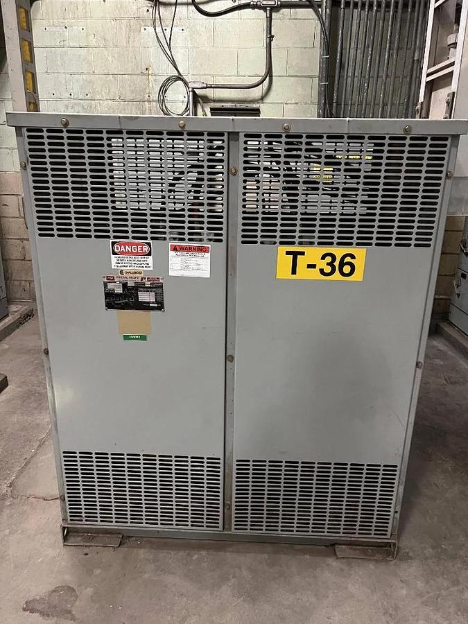 Used 4160/480 FEDERAL PACIFIC DRY TYPE TRANSFORMER 330 KVA (T36) 4160/460Y