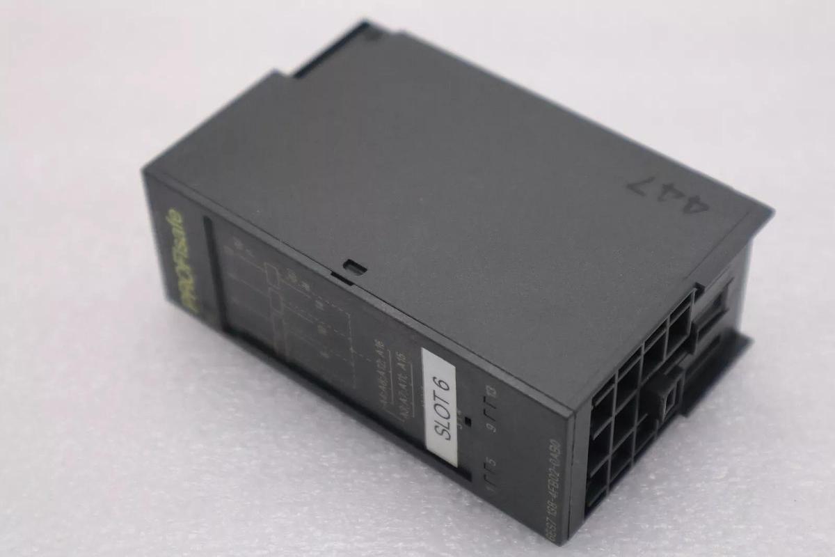 Used SIEMENS 6ES7 138-4FB02-0AB0 SIMATIC S7 ELECTRONIC CONTROL MODULE STOCK L-347-C