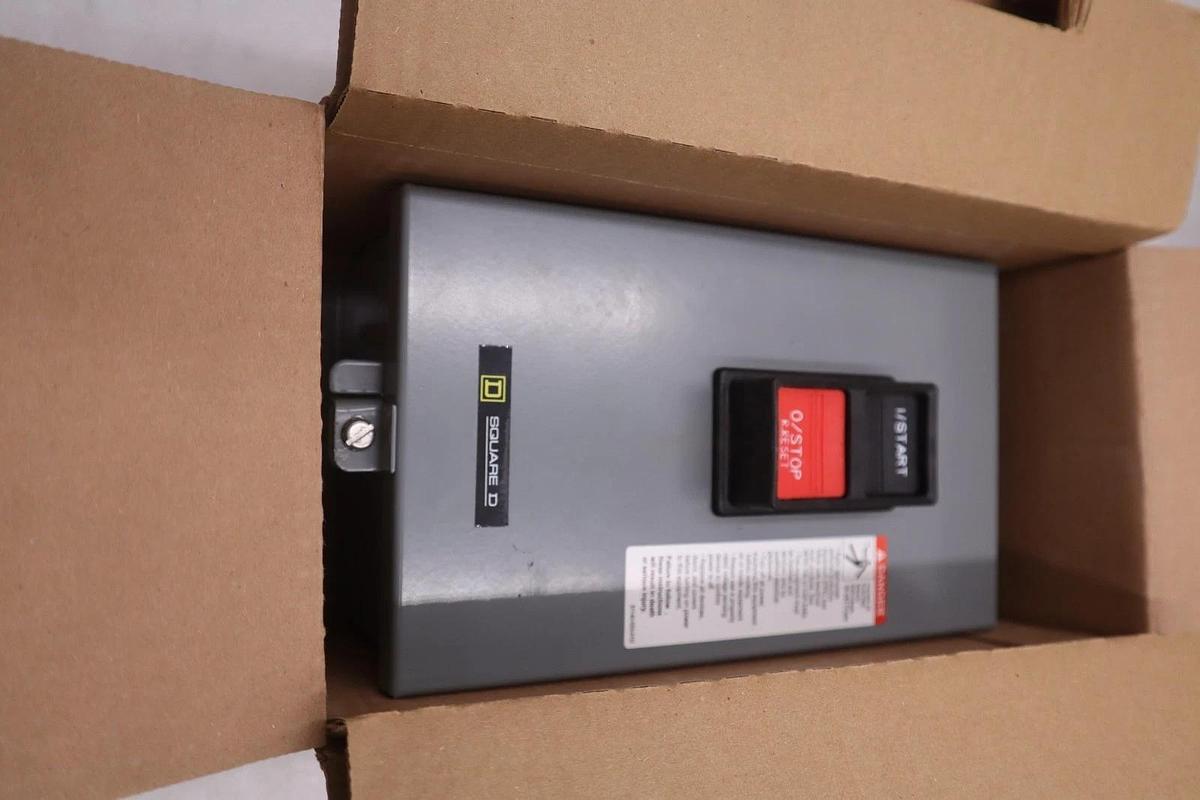 SQUARE D 2510MCA3 Manual Motor Starter NEW OPEN BOX STOCK GF815