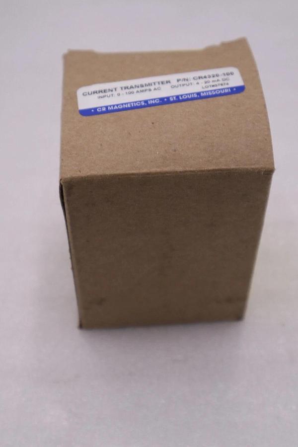 CR MAGNETICS CR4320-100 Current Transmitter NEW WITH BOX STOCK G490A