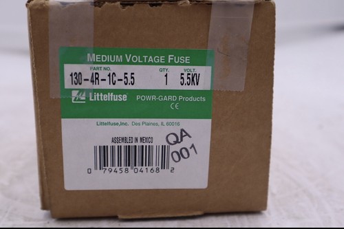 LITTELFUSE POWER-GARD 5.5KV FUSE 130-4R-1C-5.5W NEW IN BOX STOCK L-162