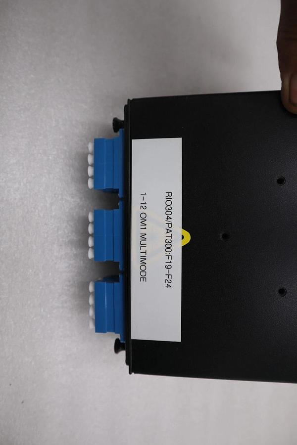 Used Black Box JPM398A JPM39 Series DIN Rail Mini Fiber Enclosure STOCK K-1119-A
