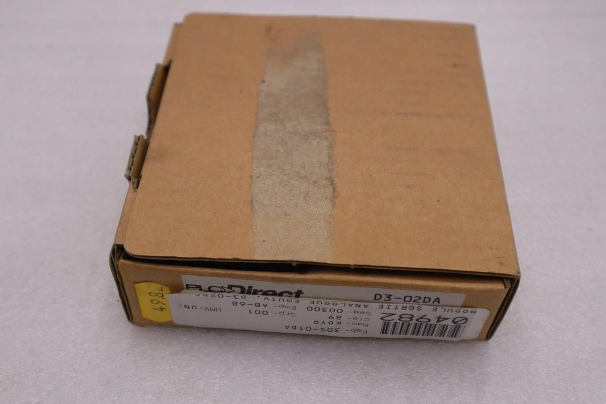Automation Direct D3-02DA Analog Output Module - STOCK GF595A
