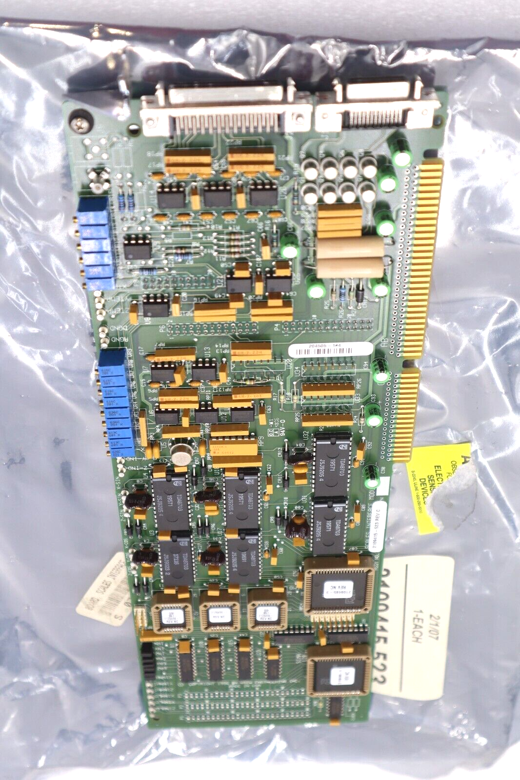 Used VIEW 2109415-523 SCALES INTERFACE MODULE REV C STOCK #2716