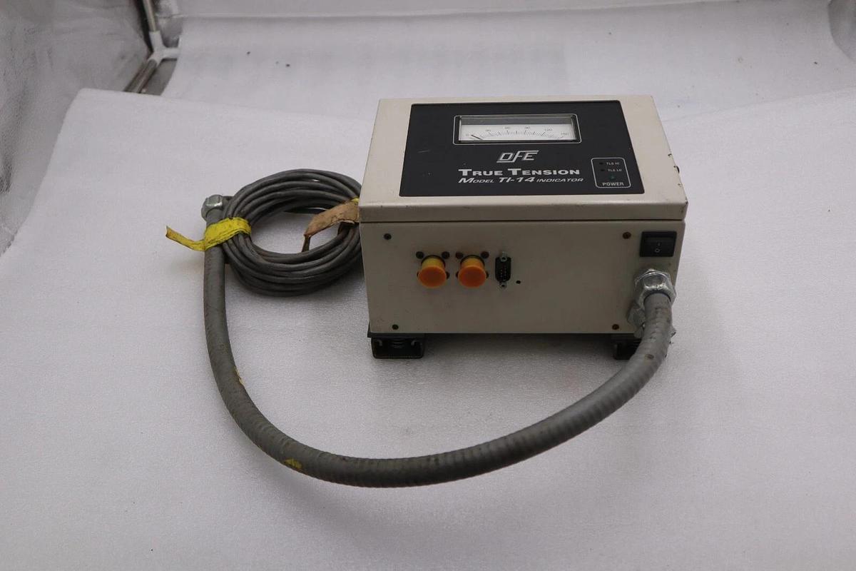 Used Dover Flexo Electronics Model TI-14 Indicator Range: 0-500 Stock #4121