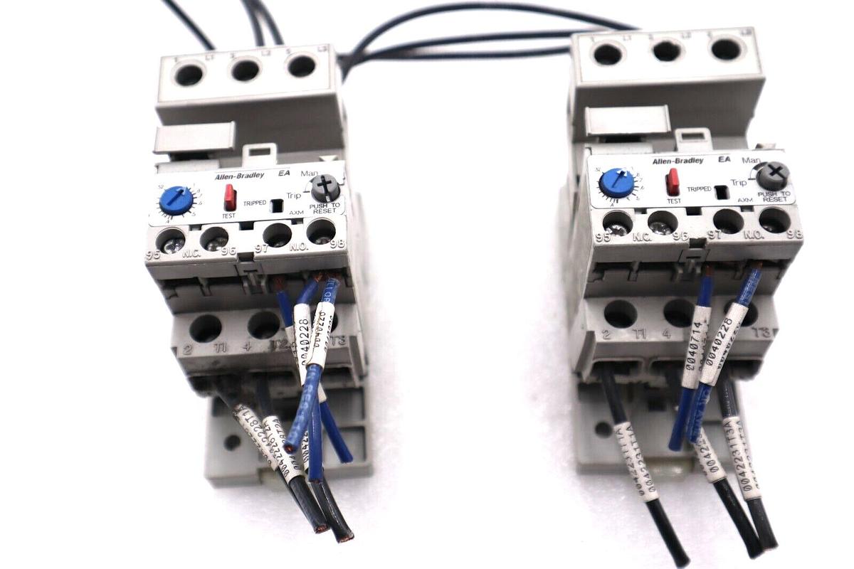 Used ALLEN BRADLEY 193-EA1CB 193-EPM1 DIN RAIL PANEL ADAPTER #L-631