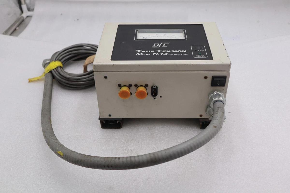 Used Dover Flexo Electronics Model TI-14 Indicator Range: 0-500 Stock #4121