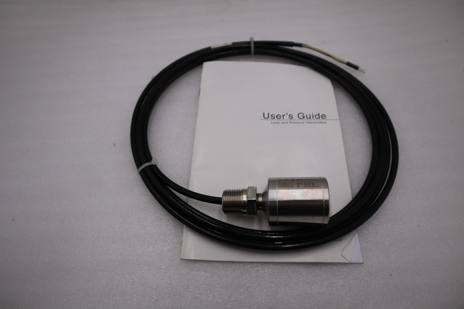 Used KELLER AMERICA 81302 Nanolevel Submersible Level Transmitter STOCK H1393