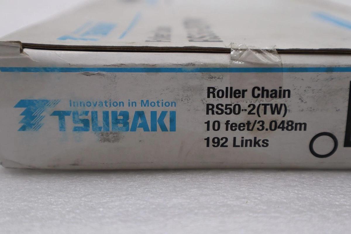 Tsubaki RS50-2(TW) Roller Chain 10 FT #1961-A