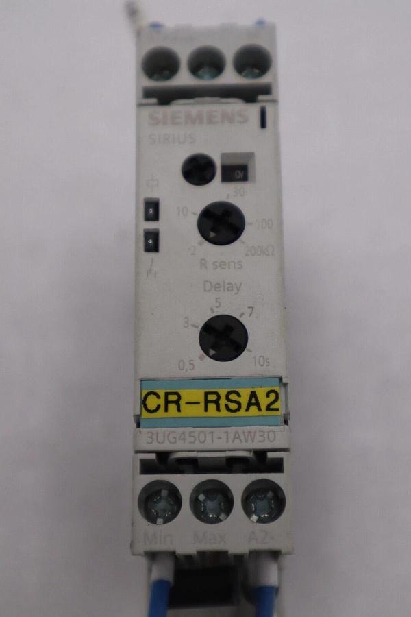Used SIEMENS Monitoring Relay 3UG4501-1AW30 STOCK 1278-A