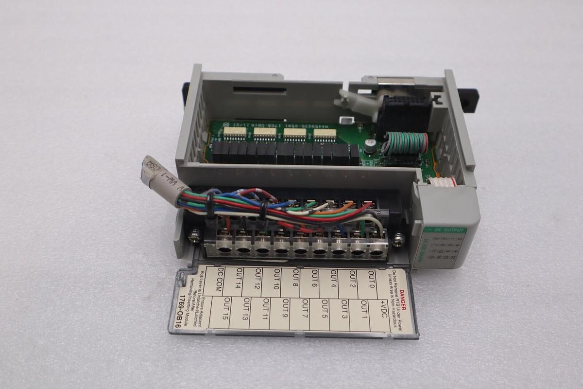 Used Allen Bradley 1769-OB16 SERIES B OUTPUT MODULE 1769-OB16 STOCK L-700C