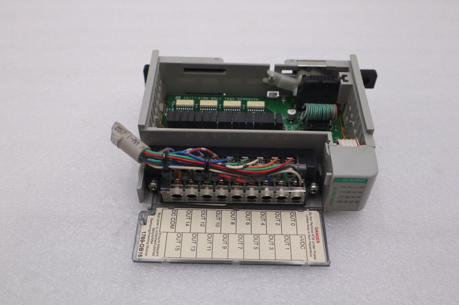 Used Allen Bradley 1769-OB16 SERIES B OUTPUT MODULE 1769-OB16 STOCK L-700C