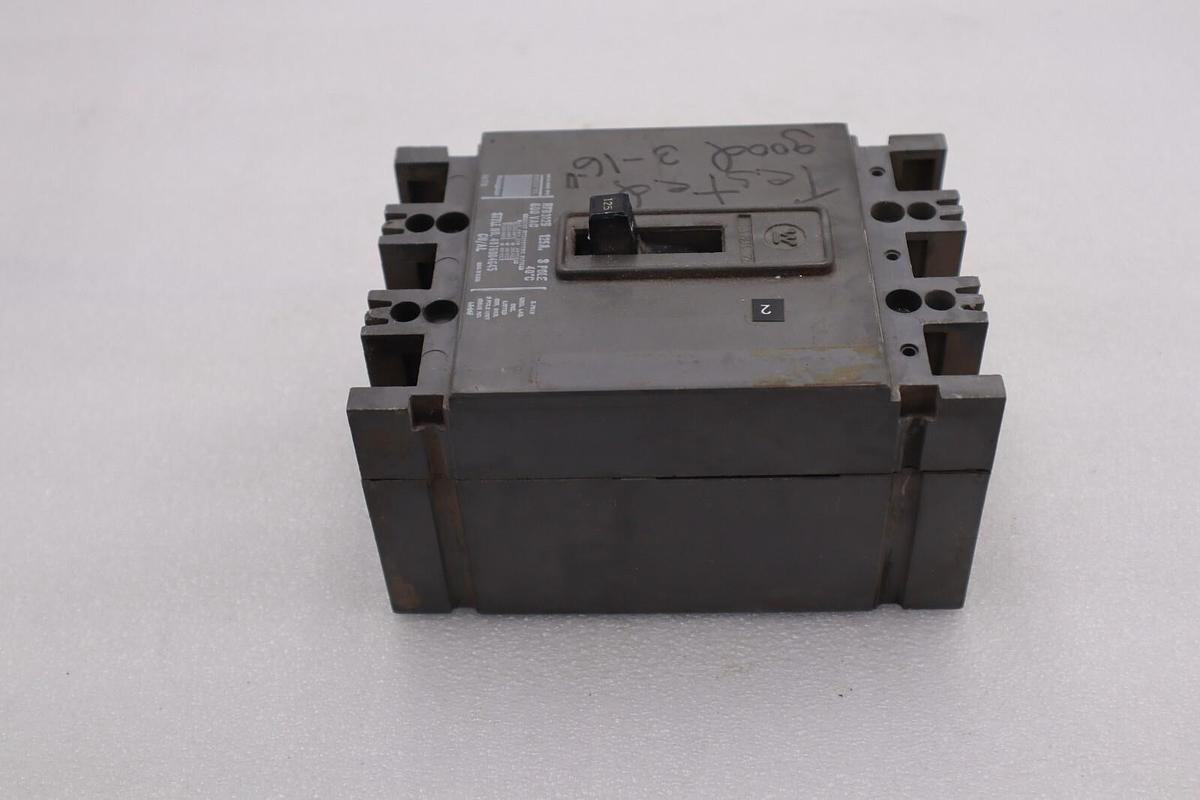 Used WESTING HOUSE 4976D04G45 Circuit Breaker 600VAC HFB3125 #L-504