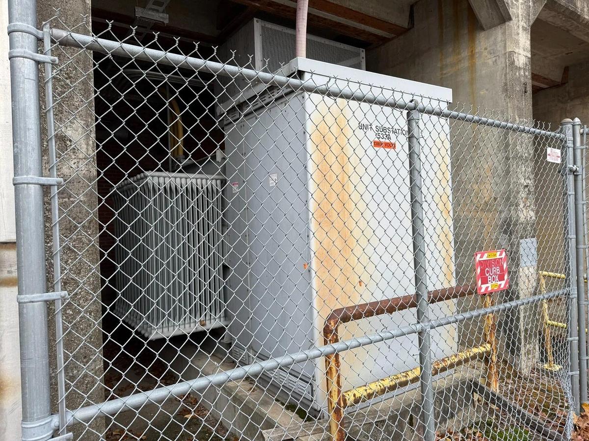 Used Cutler Hammer Substation Transformer 3750 Kva Primary 13600 Sec 4160Y/2400 Volt