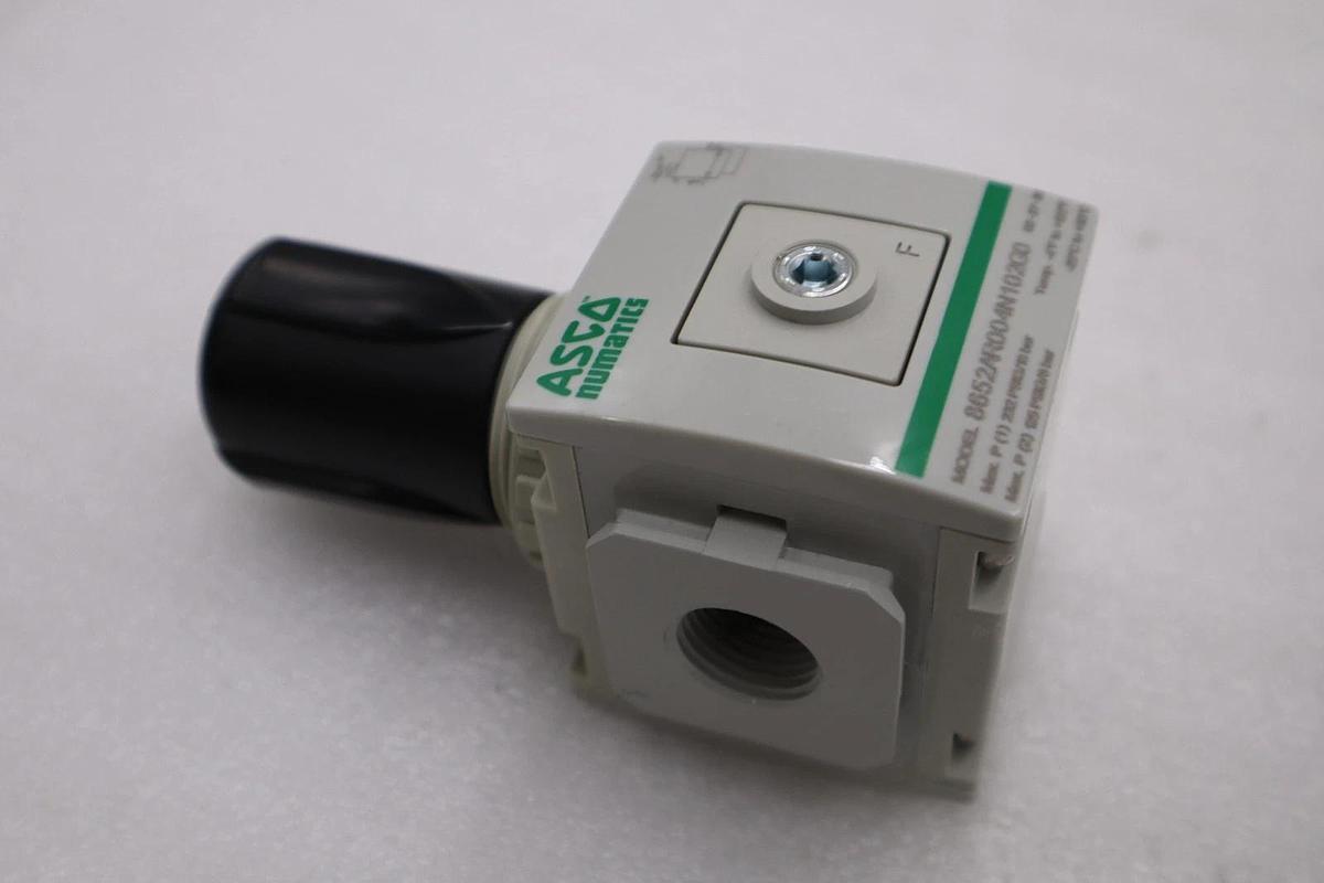 Used NEW ASCO 8652AR004N102G0 / 8652AR004N102G0 PRESSURE REGULATOR STOCK H1150A