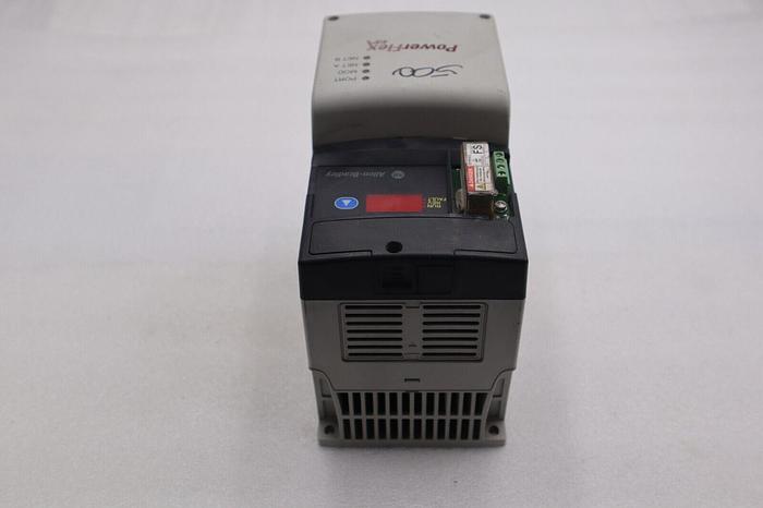 Used Allen Bradley 22D-D2P3N104 POWERFLEX-40 AC DRIVE 1.0HP SER A STOCK 1818