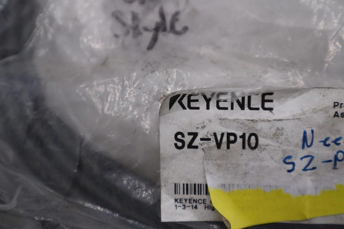 Used NEW Keyence SZ-VP10 Safety Scanner Power Cable STK L191CC