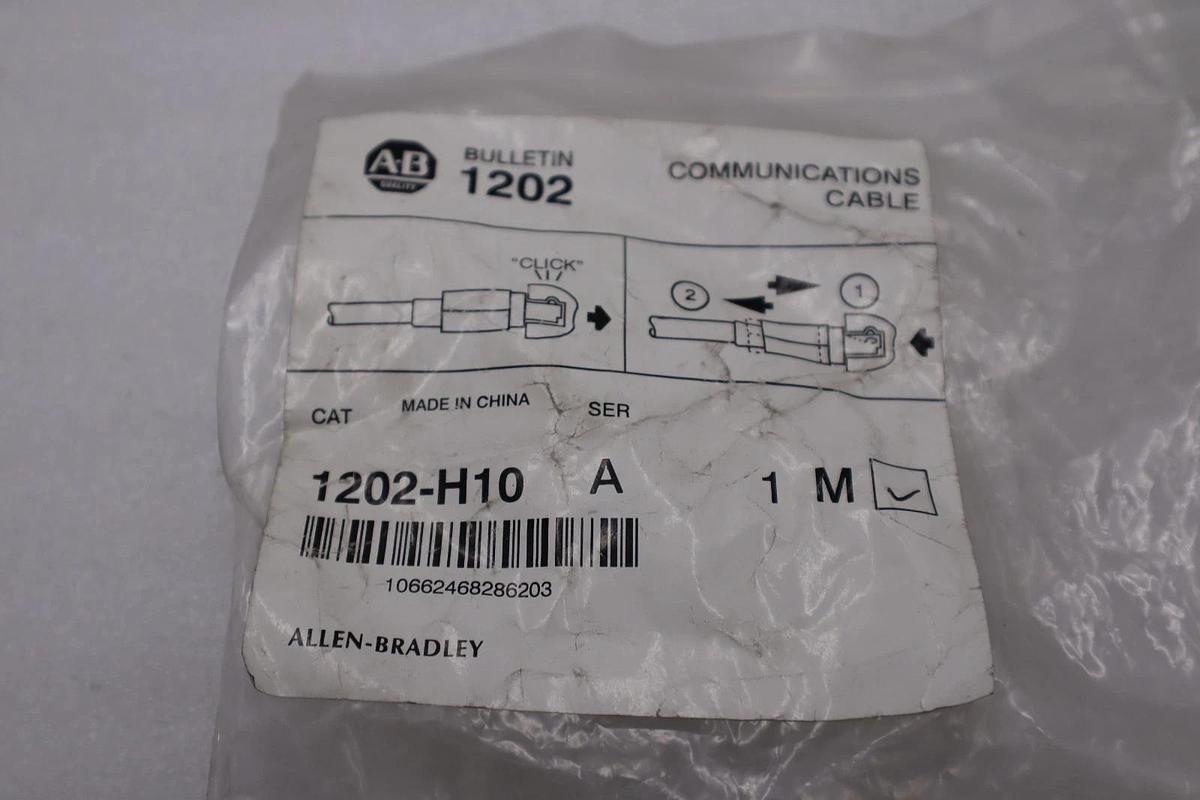 Used NEW ALLEN BRADLEY 1202-H10 SER. A 1M STOCK H1163A