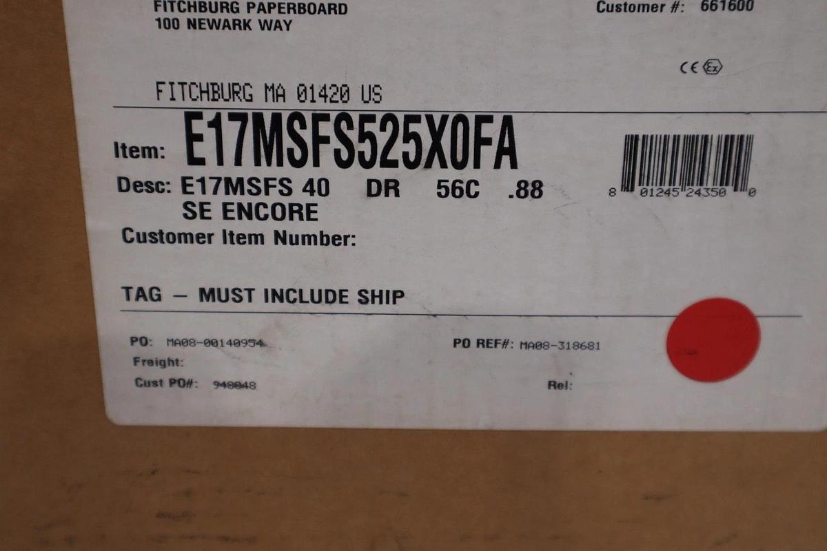 Used WINSMITH E17MSFS525X0FA/ E17MSFS525X0FA - NEW IN BOX - STOCK SGF-31