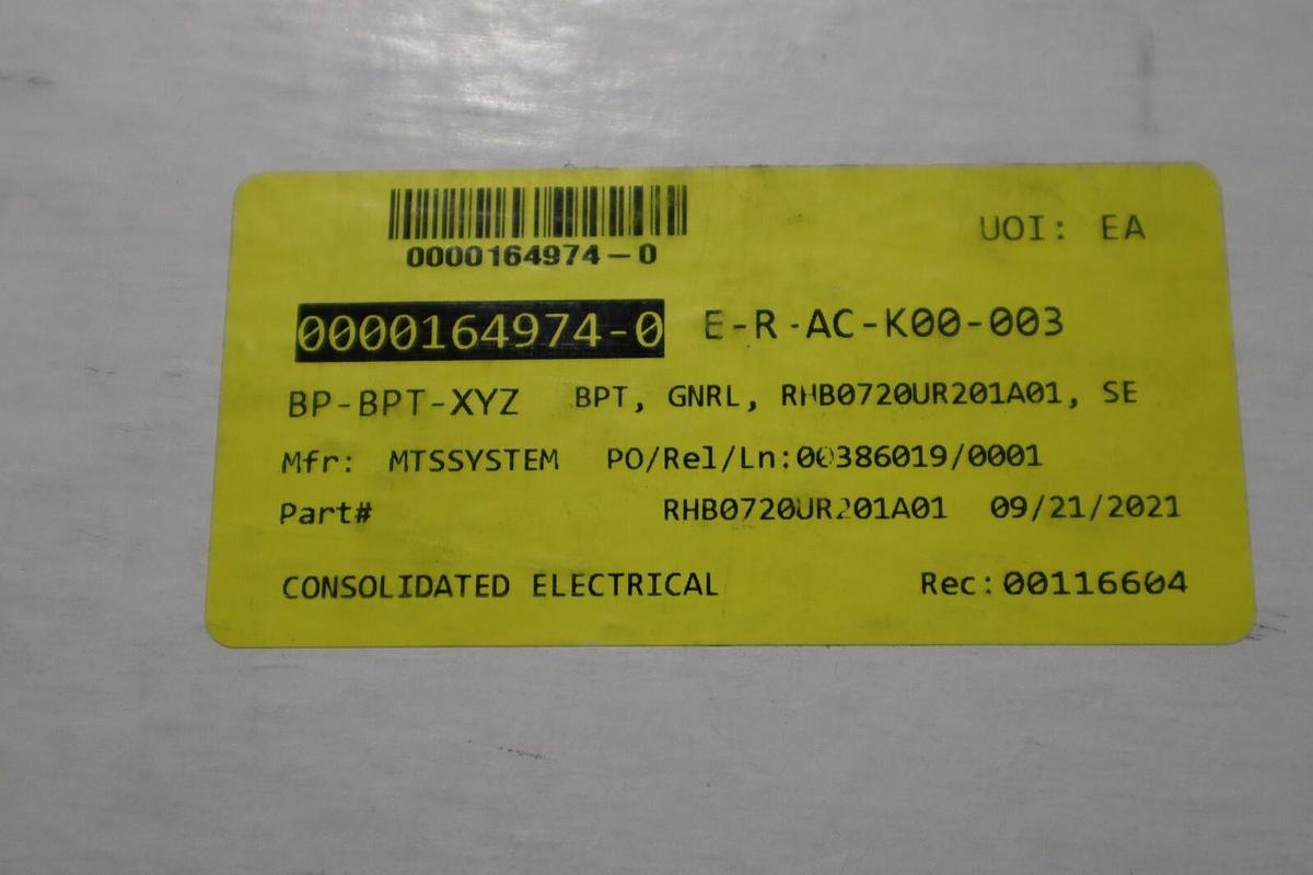 MTS Temposonics G-Series Linear Position Sensor RHB0720UR201A01 NEW STOCK G740